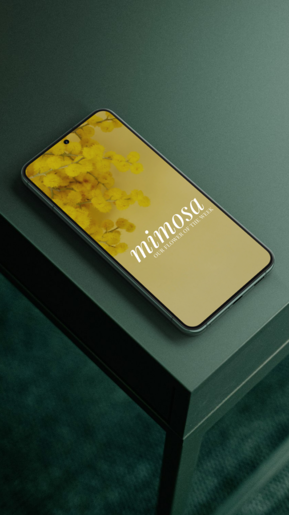 social media post flowers by monika